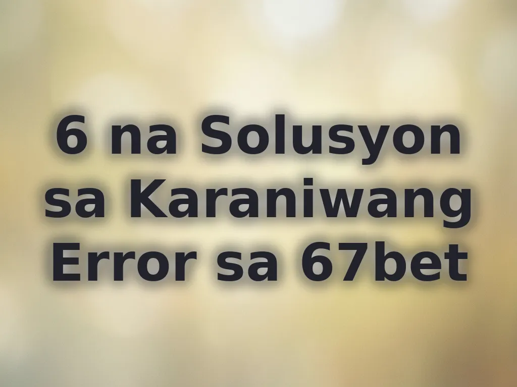 Error solutions icon
